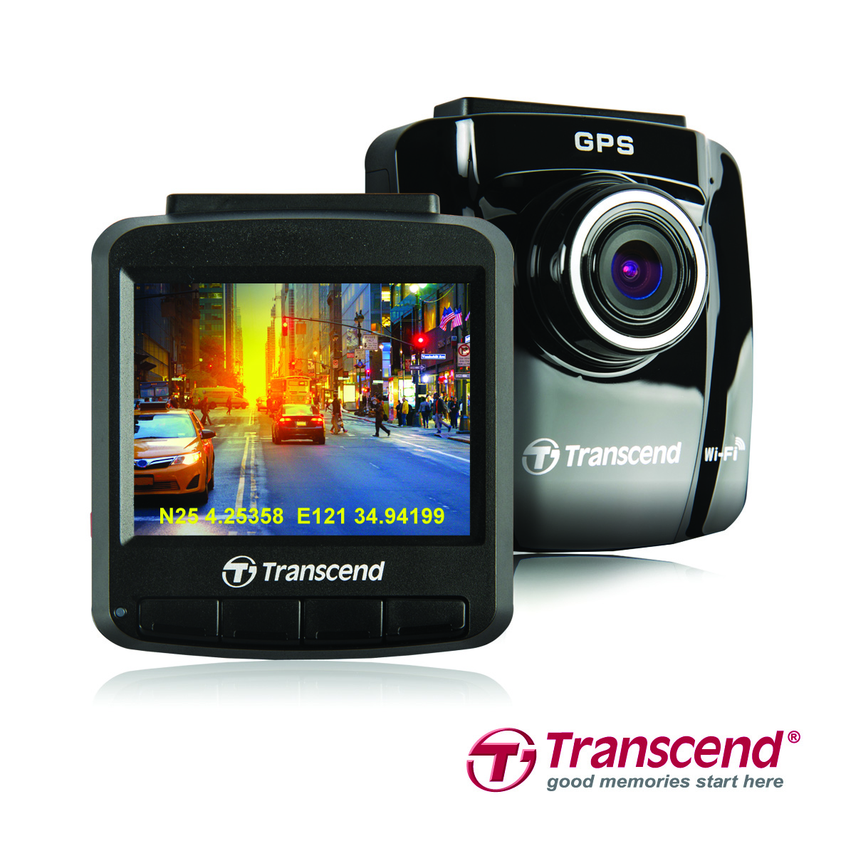 Transcend Releases DrivePro 220 Car Video Recorder with Built-in GPS  Receiver and Wi-Fi Connectivity - Transcend Information, Inc.